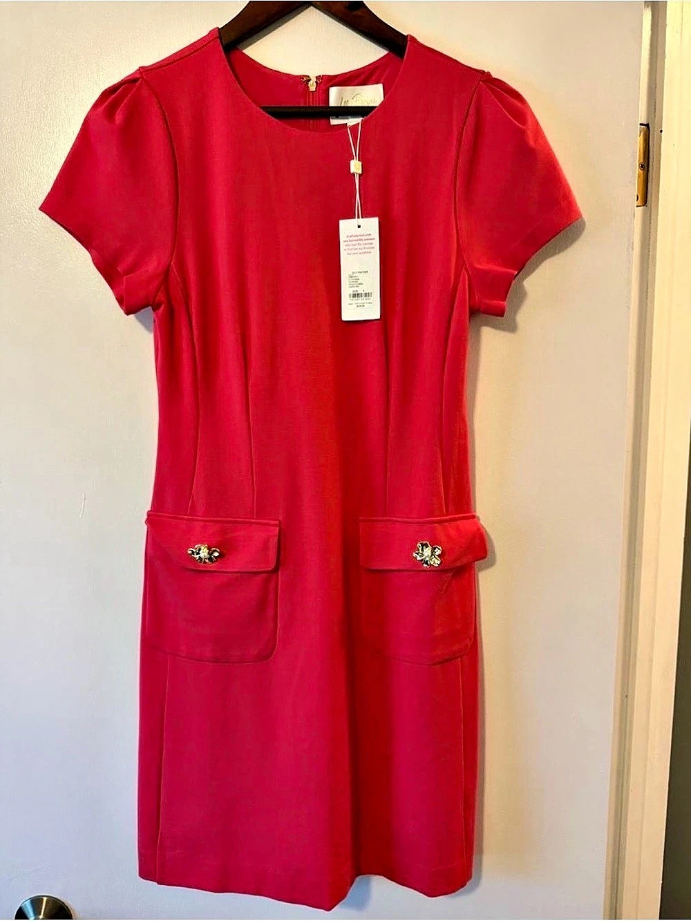 Lilly Pulitzer Fallon Dress Mini Pink Size 4 NWT